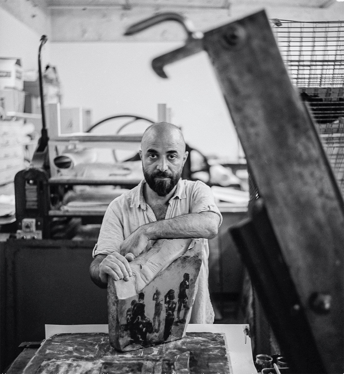 Portrait of Ali Arkady.