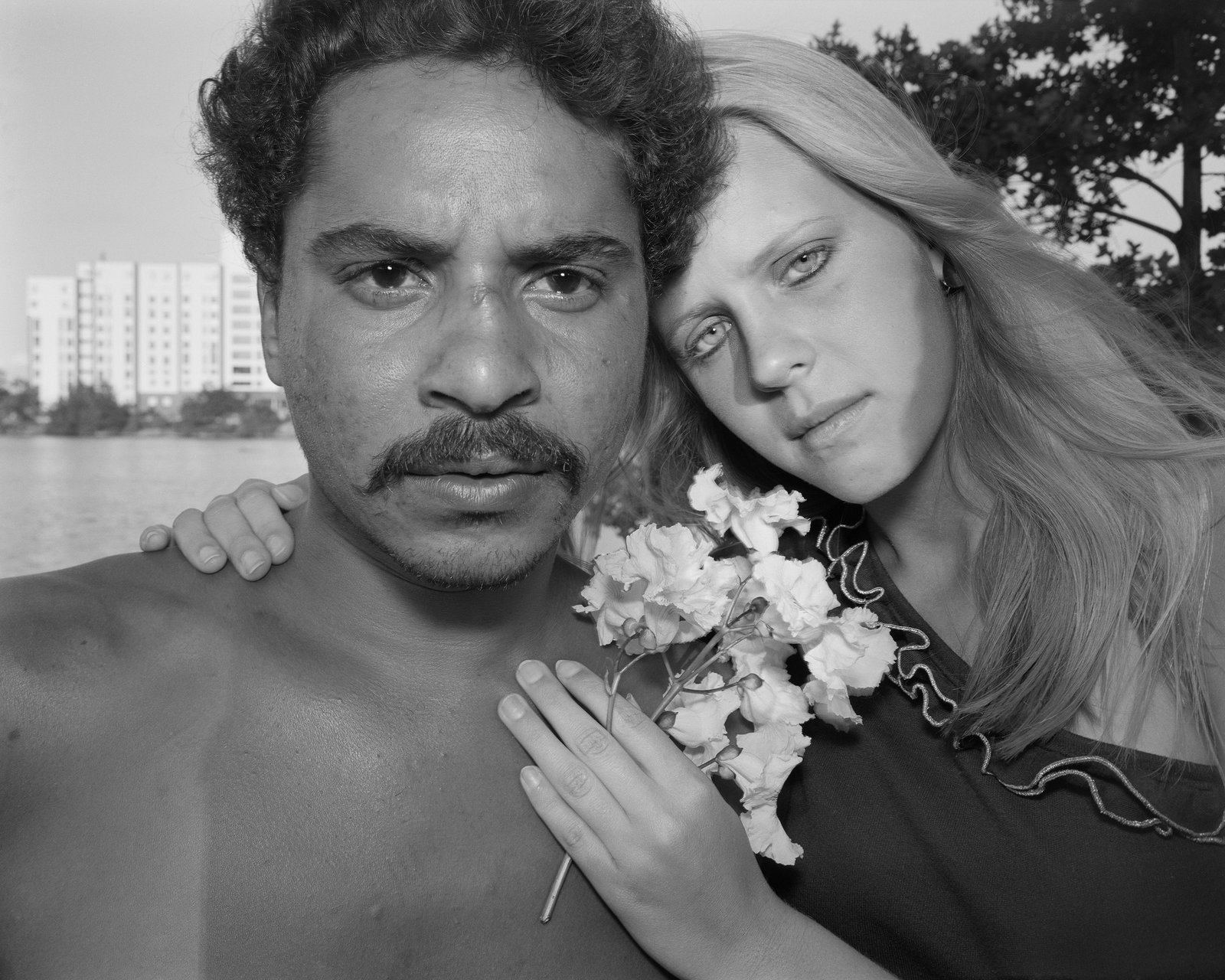 Bell Pond, Freddie and Terri, June 20, 1983.