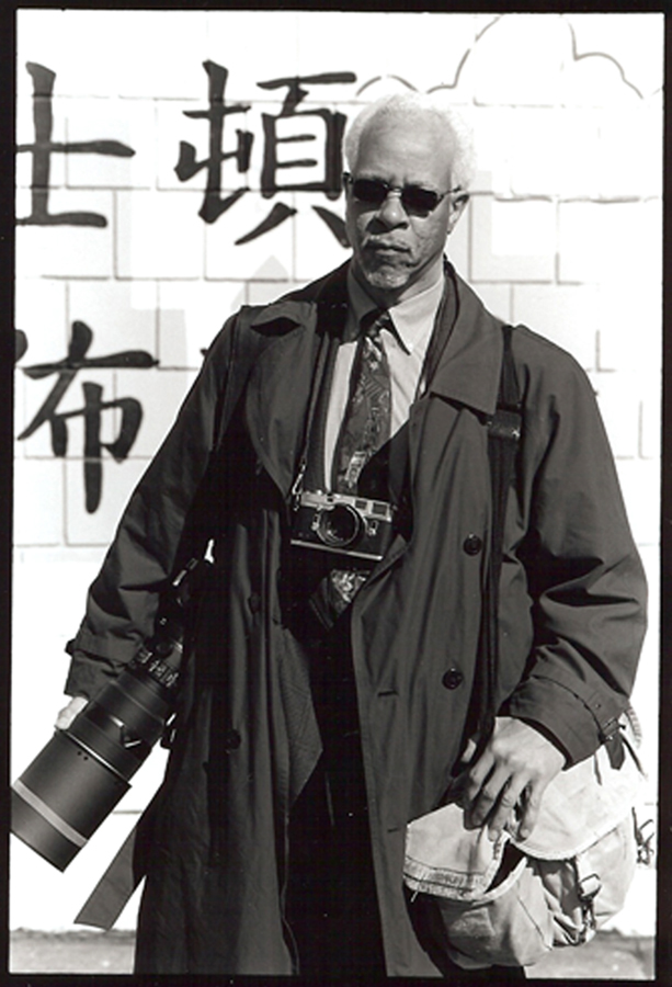 Portrait of Lou Jones, photographer.